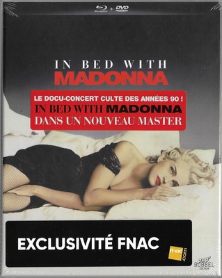 MADONNA SEALED IN BED WITH MADONNA FNAC EXCLUSIVE BLU RAY/DVD BOX SET PROMO HYPE