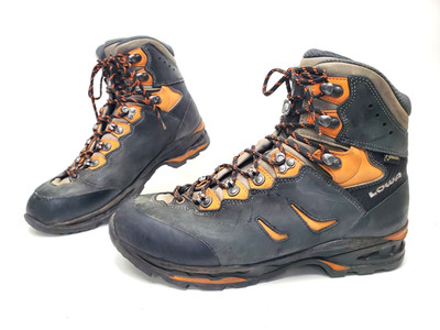LOWA CAMINO EVO GTX Lace-To-Toe Hiking Backpacking Boots Men's US 10.5