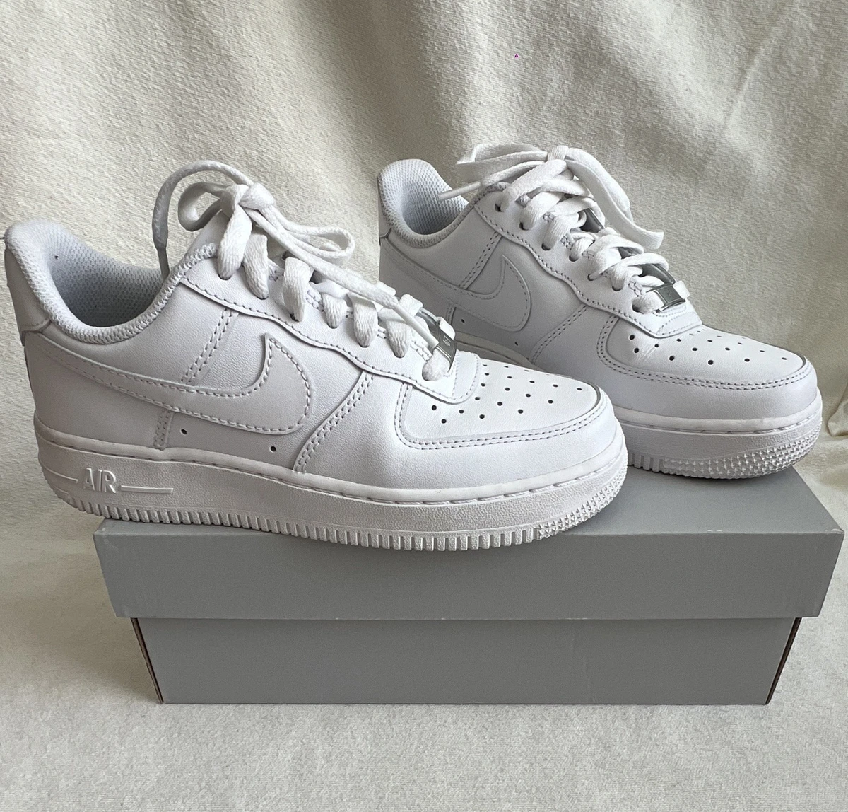 Nike Air Force 1 07 Low White for sale | eBay