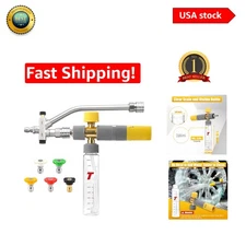 3600 PSI Foam Cannon with Adjustable Flow Control - Superior Cleaning Made Easy