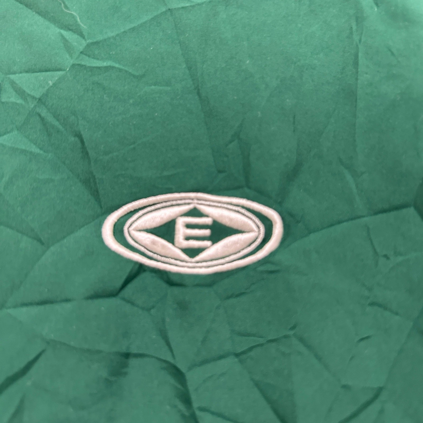 Easton Mens Forest Green Windbreaker Jacket Mesh Lined Full Zip L/XL - product detail image 5