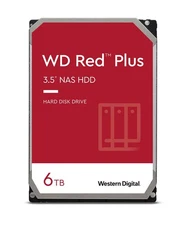 Western Digital 6TB WD Red Plus NAS Internal Hard Drive HDD -  - WD60EFRX