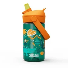 Camelbak Thrive Flip Straw Kids Drinkware, Jungle Animals, 14oz