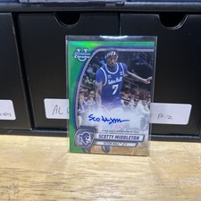 2024-25 Bowman University Chrome Prospect Autographs Scotty Middleton /99