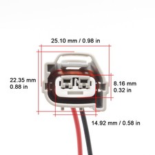 A/C Compressor Connector For Ram 1500 2014-2024 68140664AF 68140664AE US