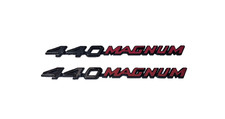 Fits 71 72 73 74 Charger 440 Magnum Hood Emblems New Fits 71 72 73 74 Charger 440 Magnum Hood Emblems New