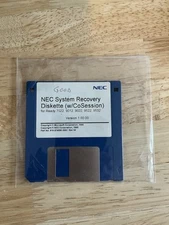 NEC System Recovery Diskette Floppy Disk Companion For 7022 9012 9022 9522 9532