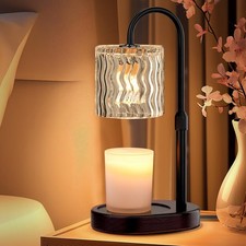 Candle Warmer Lamp Electric: Dimmable Timer Candles Warming Lamps - Height Ad...