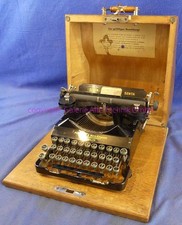 Senta im Holzkoffer Nr. 40836 - Schreibmaschine alt antik - Samlg. GAT 2047