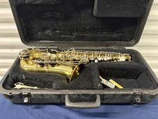 Selmer Bundy II Alto Saxophone Brass Gold Eb Lacquered with Case RHS