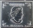 1/10 Oz Silver Bar From The Royal Canadian Mint .9999 Fine Silver