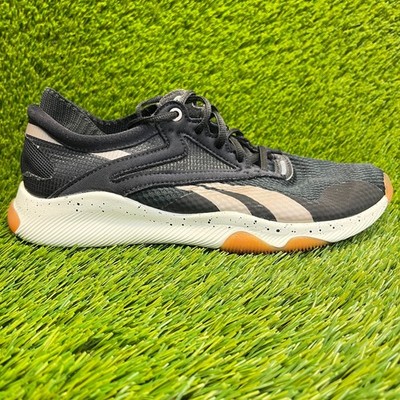 Reebok HIIT TR Womens Size 9 Black White Athletic Running Walking Shoes Sneakers