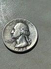1946-P Washington Silver Quarter Fine/VF - Estate