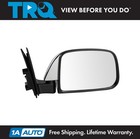 TRQ Right Mirror with Chrome Cover Passenger Side For 89-95 Pickup TO1321111