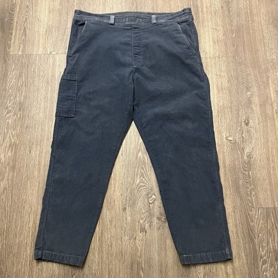 Levi s Premium Big E Cordhose Navy Tapered Leg 40 Inch Waist (elastisch)