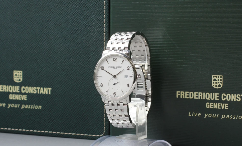 Orologio da uomo Frederique Constant FC200/220/245X QZ quadrante bianco... - Immagine 2 di 4