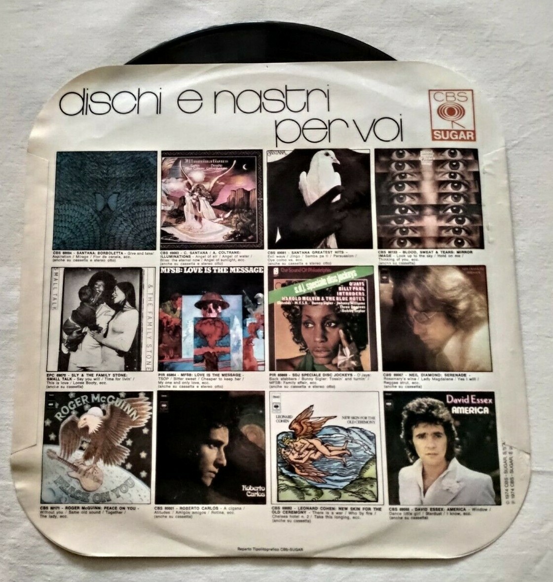 Adriano Celentano – Yuppi Du (LP Vinyle Italie 1975) Clan CLN 69120 – Très Bon État