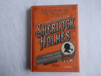 le carnet d'enquetes de sherlock holmes-10 grandes énigmes-livre - Photo 1/4