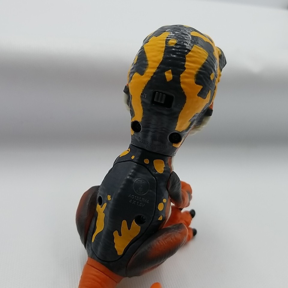 Untamed Raptor Fingerlings Toy Blaze (Orange) Interactive Dinosaur ...