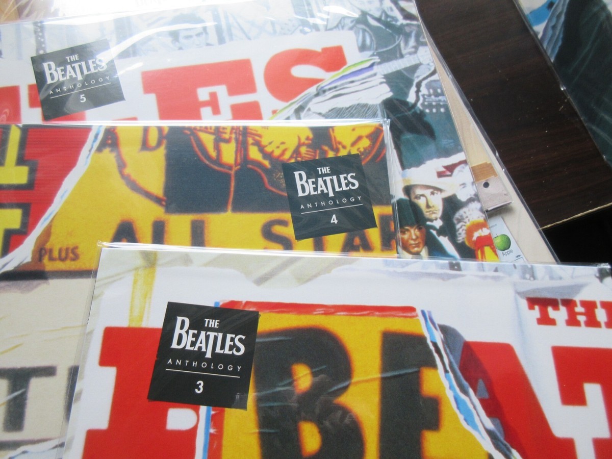 Beatles Anthology Japan Sealed 8 Laserdisc Box TOLW-3261-8