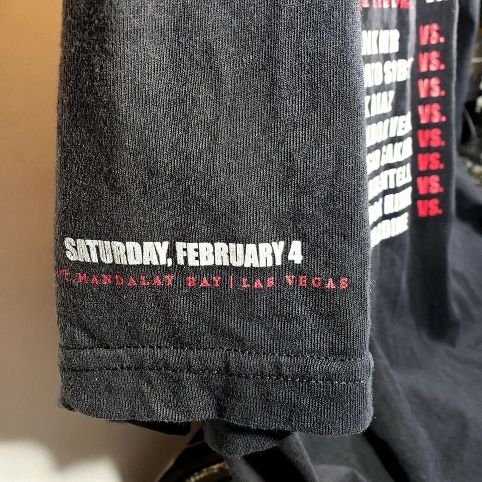 UFC 57 Lidell vs Couture Mens Event X-L T-Shirt Feb 4th 2006 Never Worn - Image 3 of 4