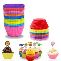 Silikon-Backform, Cupcake-Formen – 22 Silikon-Muffinformen, 40 Cupcaketopper