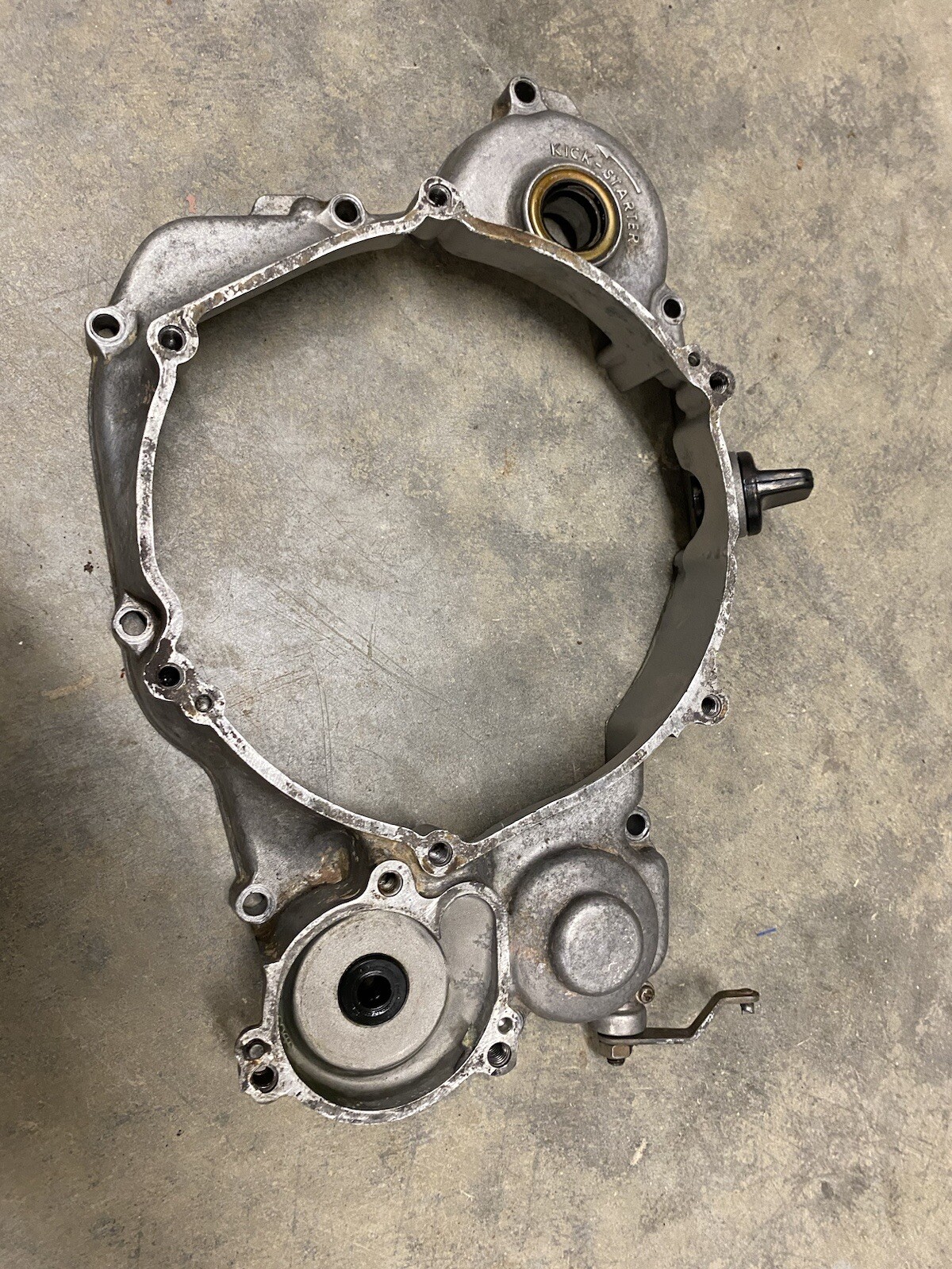 1992 Kawasaki Kx 250 Inner Clutch Cover Housing Engine Motor Case 92