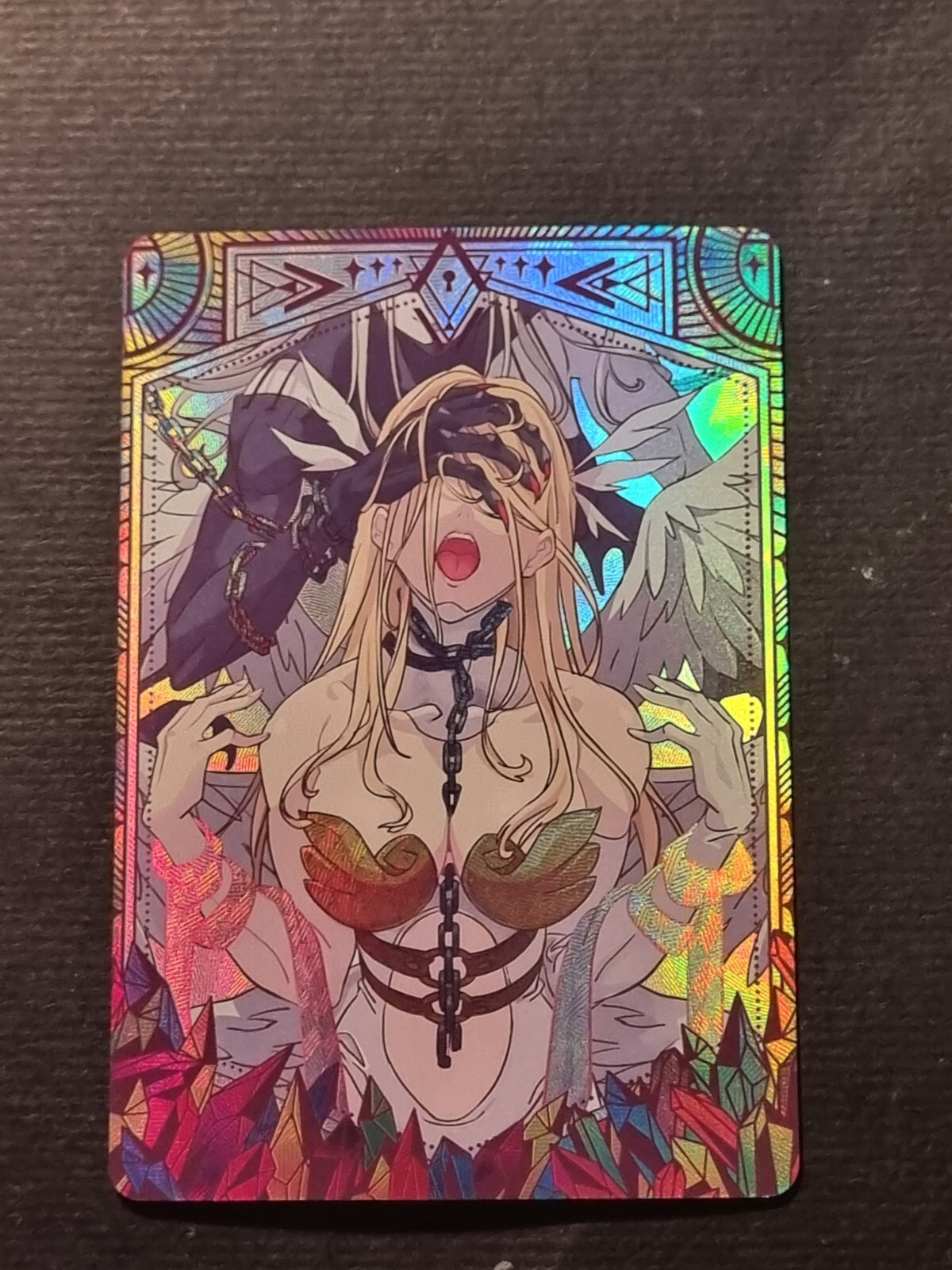 ANGEWOMON - LADY DEVIMON - DIGIMON - SEXY GIRLS - WAIFU - HOLO CARD