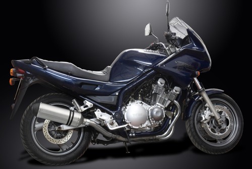 Yamaha XJ900 Diversion 1994-2003 Full Exhaust 4-2 343mm X-Oval Titanium Silencer - Picture 5 of 5
