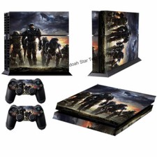 Halo II 64 Decal Sticker Cover For PS4 Playstation 4 Console Controller Skins