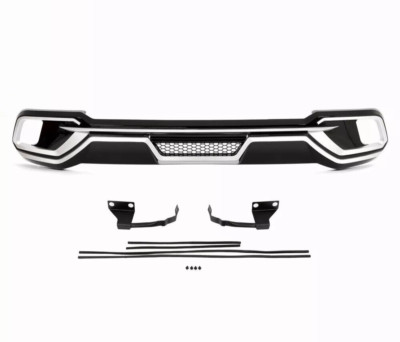 Rear Bumper Diffuser Spoiler Board ABS For Toyota Highlander 2017-2019