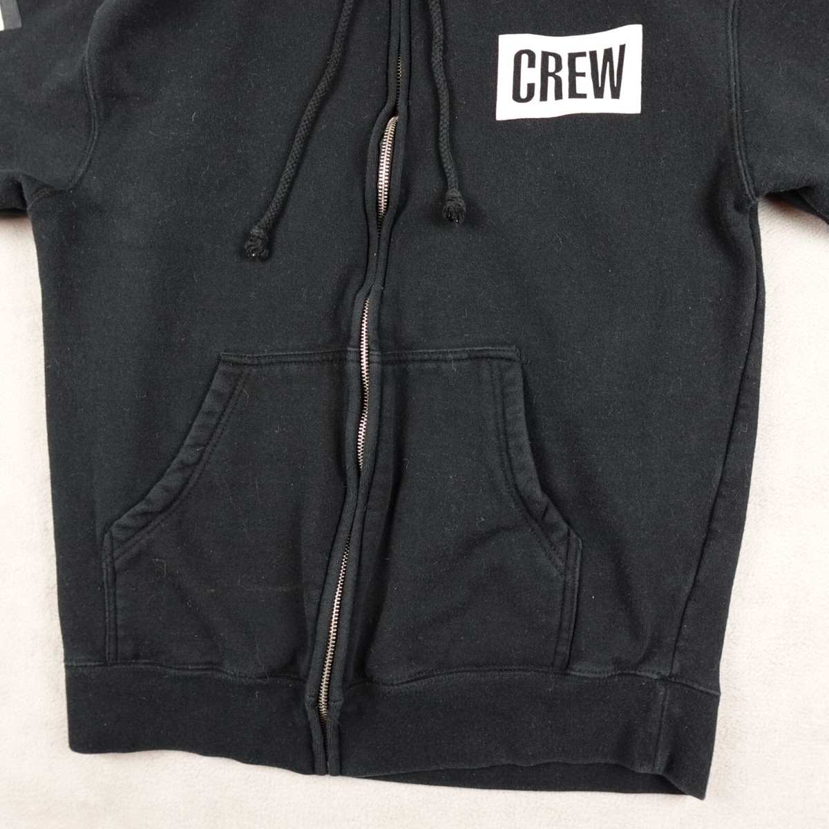 Jay Z Hoodie Mens S Black Full Zip On The Run OTR 2014 | eBay