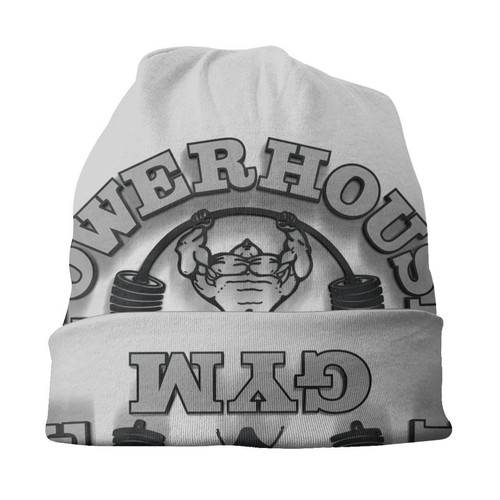 New Powerhouse Gym Skullies Beanies Caps Cool Winter Warm Women Men Knitting Hat - Picture 3 of 30