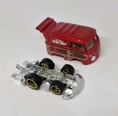 Hot Wheels Kool Kombi Pink Unspun Legends Tour HW Volkswagen T1 Bus VW 2024 Rar - Bild 1 von 4