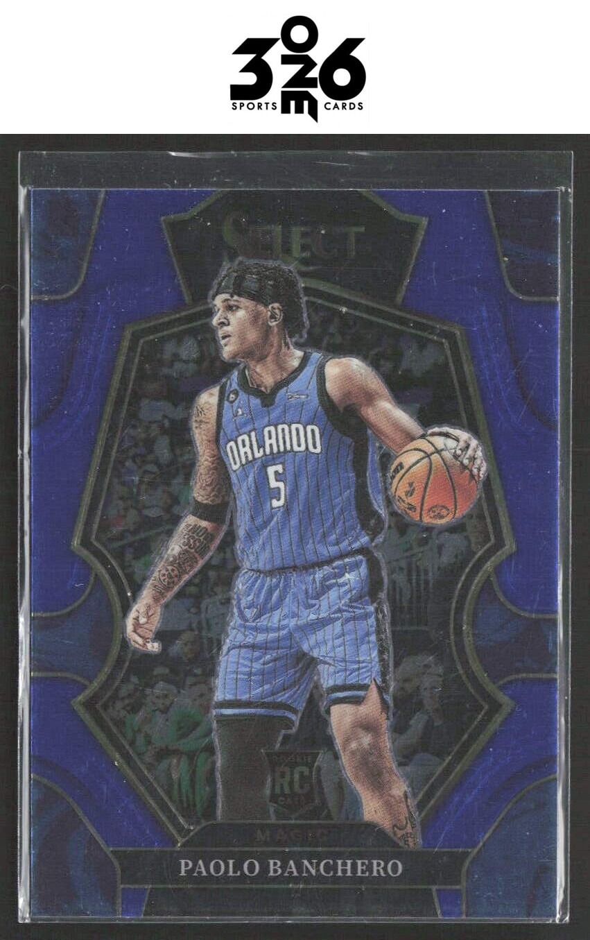 Paolo Banchero 2022-23 Panini Select Blue (Retail Base) Rookie #169