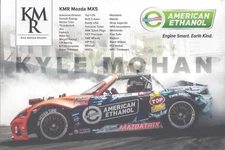 2018 KYLE MOHAN "AMERICAN ETHANOL" FORMULA DRIFT HANDOUT / POSTCARD 