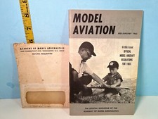 1965 Model Aviation Official Magazine of Academy of Model Aeronautics
