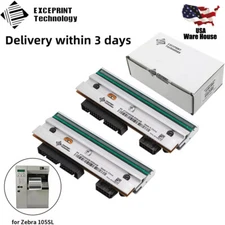 2X US STOCK 203dpi Thermal Printhead for Zebra 105SL Label Printer PN G32432-1M