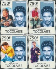 Timbres Togo 2013 Mi 4971-4974 (complète. édition) neuf avec gomme originale 201