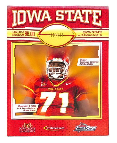 トークン Kansas State Wildcats vs Nebraska Cornhuskers Gameday program 11/8