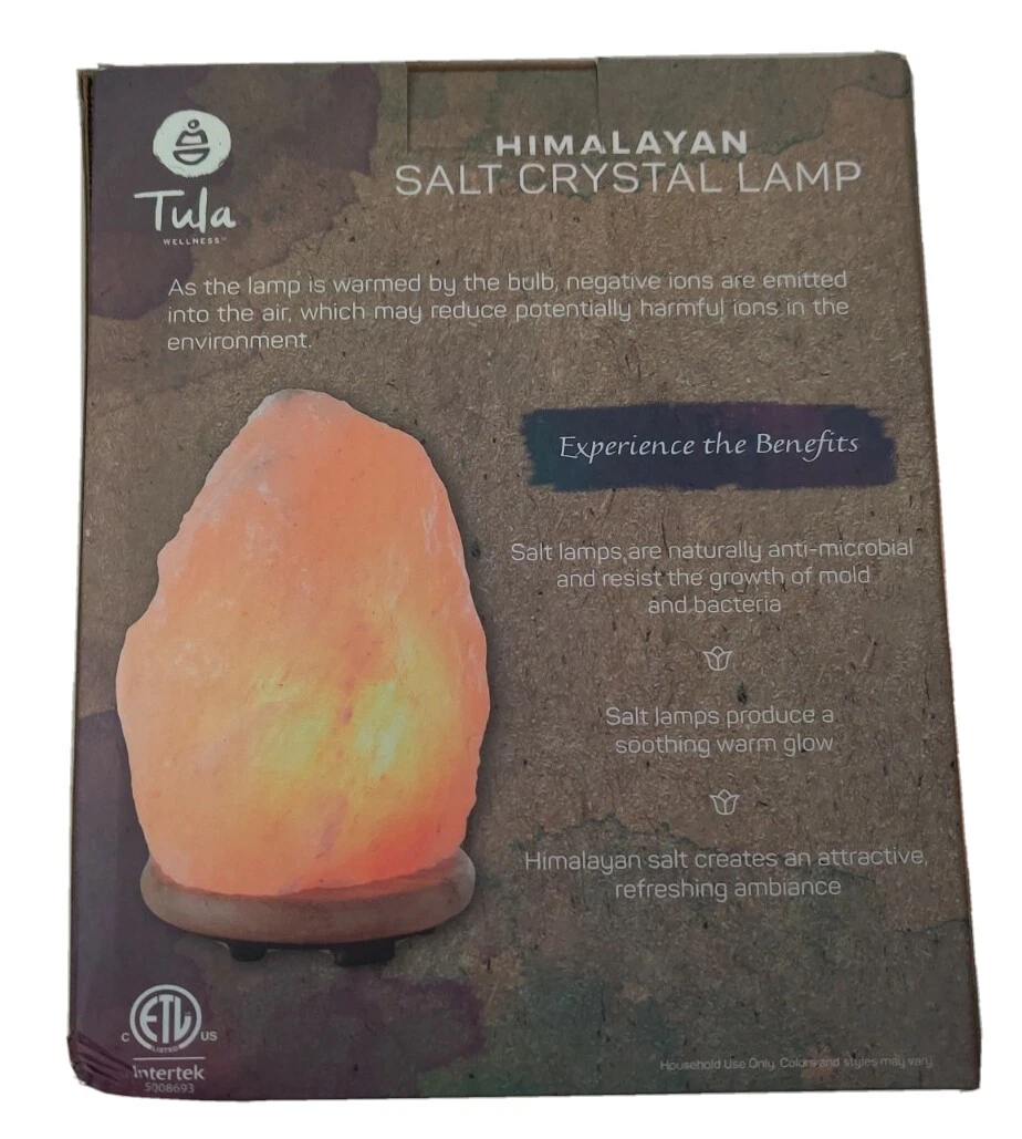 Tula Wellness Himalayan Salt Crystal Lamp eBay