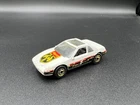 Vintage Hot Wheels Fiero 2M4 White GHO The Hot Ones Malaysia Base Tampo Wear