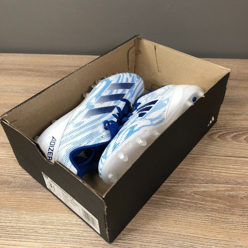 Adidas Adizero Electric.2 Youth Size 3.5 Y Blue White Football Cleats ID1470 New - Picture 10 of 11