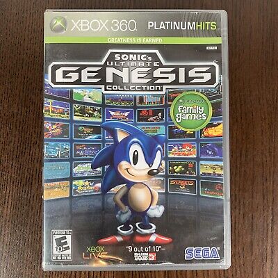 Jogo Xbox 360 Sonic Ultimate Genesis Collection Fisica