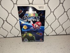  Manual Only Super Mario Galaxy - Nintendo Wii Authentic Instruction Booklet