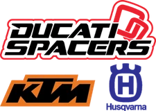 Throttle Spacer Kit KTM+Husqvarna 690/1090/1190/1290, 701 Enduro/Vit/Svart