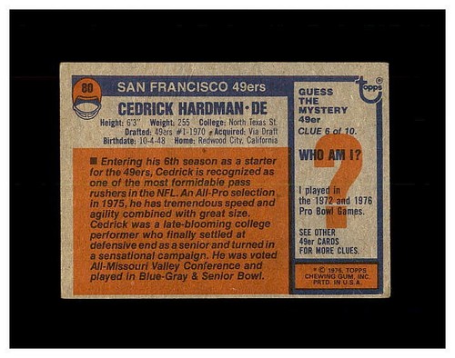 1976 TOPPS FOOTBALL #1-275 YOU PICK SEE PHOTOS OF EVERY CARD STARS *NEW LISTING* - Picture 145 of 497