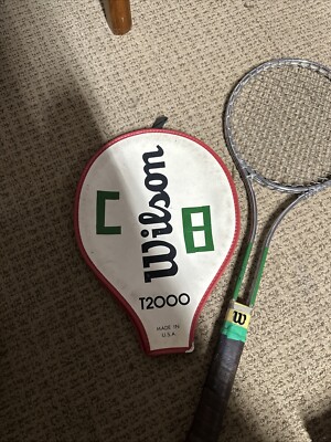 Wilson T2000 Tennis Racquet Racket With Cover for sale online | eBay