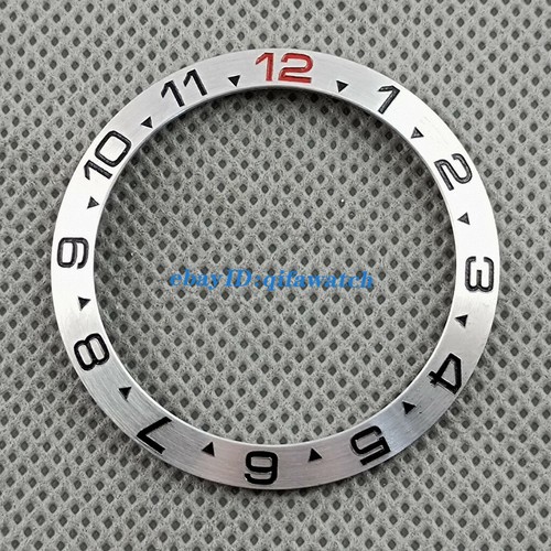 38mm oro plata acero inoxidable inserto bisel para relojes automáticos de 40 mm - Imagen 5 de 7
