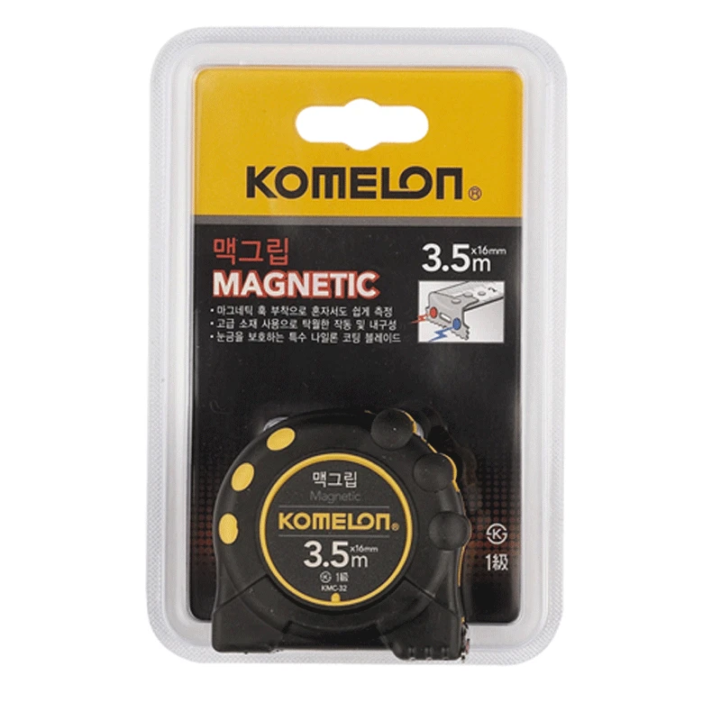 Komelon Mag Grip Tape Measure 3.5m x 16mm Rulers KMC-32 Magnetic - Image 2 of 2